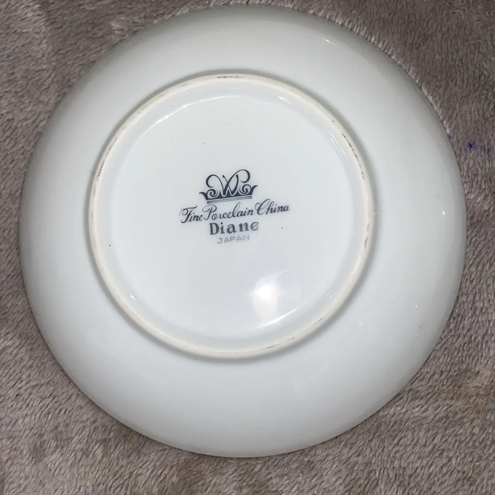 0816 Set of 5 Diane Fine Porcelain China Fruit Bowls - Picture 4 of 4